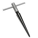 AASONS 5-16mm Hand Held Tapered Reamer T-Handle 6 Flute Bevelling Cutting Drill Tool Hex-Shank