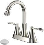 HOTTIST Brushed Nickel Bathroom Fau