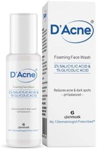 D'Acne Foaming Face Wash | 2% Salicylic Acid And 1% Glycolic Acid | Visibly Reduces Acne in 10 Days | Deep cleanses pores | Prevents breakout | Suitable For Oily & Acne-Prone Skin| 60ML