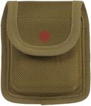 Rothco MOLLE Nasal Spray Pouch – Hard Molded Nasal Spray Pouch – 4” X 4.5” X 1.5” - Coyote Brown