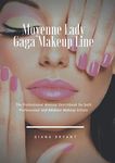 Moyenne Lady Gaga Makeup Line: Large 8.27x11.69" Professional Makeup Sketchbook for both Professional and Amateur Makeup Artists