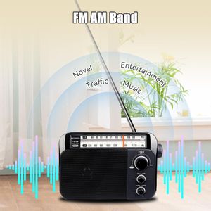Retekess TR604 Portable AM/FM Radio – Black