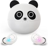 AMAFACE Kids Wireless Earbuds,Bluetooth 5.3 in Ear Headphones with Dual Mic Cute Panda Design HiFi Stereo Lightweight Earphones for children Earphones with Mini Portable Charging Case