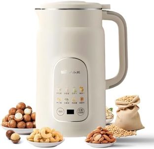 TechBear 8-in-1 Soy Milk Maker, 1000ml Nut Milk Maker Blender with Self Clean/12H Delay/5H Keep Warm, Homemade Soy Milk, Almond, Oat, Juice, Porridge, Plant Based and Non Dairy Beverages