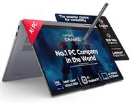 Lenovo IdeaPad 5 2-in-1 Intel Core Ultra 5 225H (16GB RAM/512GB SSD/14 (35.5cm)/WUXGA IPS/Windows 11/MS) 365 Basic+Office 2024/Lenovo Digital Pen 2/1Yr ADP/Grey/1.6Kg, 83KR0076IN Convertible Laptop