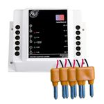 Walnut Innovations Automatic Digital Water Level Controller (ABS, Black &White Color)