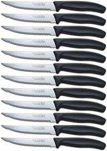 Generico Quttin Practic Set 12 Cuchillos Bistec Sierra 11cm.