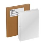 Oxford Sheet Protectors, Clear Finish, Top Load, Letter Size Plastic Sleeves, Reinforced 3 Hole Punch for Binders, Sheets for 3 Ring Binder, 100 per Box (33267)