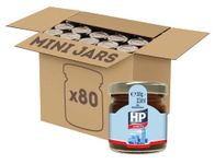 HP Brown Sauce, 33 ml (Pack of 80 glass mini jars)