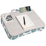 LapGear Designer Lap Desk with Phone Holder and Device Ledge - Medallion - Fits up to 15.6 Inch Laptops - Style No. 45425,Medium - Fits up to 15.6" Laptops