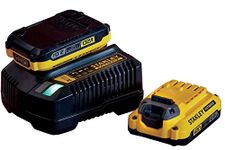 STANLEY FATMAX SC200-B1 2.0Ah Charger, compatible with all STANLEY v20 products