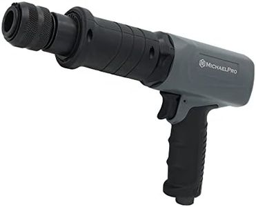 MichaelPro MPA01039 190mm Professional Air Hammer, 3500 BPM, 2-5/16 inch Stroke Length, Ultra High Beating Power, Gray and Black