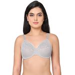 Wacoal Women’s Visual Effects | Non Padded | Wired |Full Cup| Everyday Wear | Plus Size | Full Support | Minimizer Bra - 857210Grey(40D)