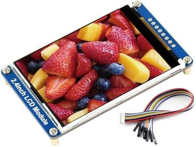 Wonrabai Waveshare 2.4inch LCD Display Module TFT Display Panel 240x320 Resolution 65K RGB Display Colors Embedded ILI9341 Driver SPI Interface Compatible with Raspberry Pi/with Arduino/ STM32, etc.
