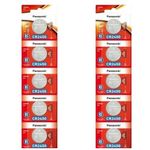 MICROUSB Compatible with Panasonic Lithium Coin Battery 3v - Provide Long Lasting Power in a Variety of Devices,from keyless-Entry fobs to Toys (CR2450, Pack of 10)