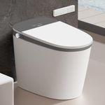 EPLO Smart Bidet Toilet with Auto Open Close,1000 Gram MaP Flush Score,Foam Dispenser, ADA Comfort Height, Blackout Flush,Auto Flush,Heated Seat,One Piece Elongated Toilet with Tank Built in U8MAX