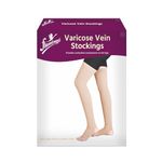 Flamingo Varicose Vein Stockings | Graduated Compression for Effective Swelling Reduction, Leg Pain Relief, and Enhanced Circulation | For Men and Women | Size - Medium | 1 Pair |
