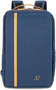 BIEN - Manhattan - Mochila inteligente premium - 19l, Compartimento para ordenador portátil, USB, 0,88kg, Correas ergonómicas, Correa para equipaje, Bolsillo de seguridad, Azul