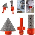 3PCS Diamond Beveling Chamfer Bits 