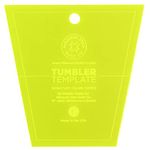 Acrylic Quilting Template, Tumbler - 5” Quilt Ruler for Charm Packs and Precut Fabric - Essential Quilt Supplies for Cutting Patterns and Sewing