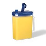 Starfrit LocknLock Plastic Juice Container - 135oz/4L - Airtight & Leakproof - 4-Sided Locking Lid