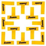 Franklin Sports Pickleball Court Marker Kit - Pickleball Court Lines Marking Set with Tape Measure - Official Size Court Throw Down Markers