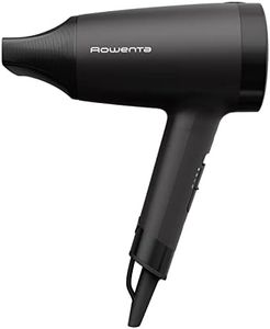 Rowenta CV1801 Express Style Haartrockner | 1900 Effiwatt | 2 Einstellungen | leistungsstark | Kaltlufttaste | 1,8 m Netzkabel | kompaktes und ultraleichtes Design | Schwarz