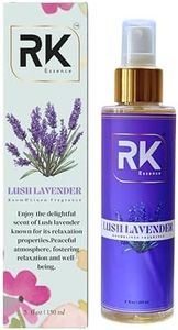 Lush Lavender Room & Linen Spray - Odor Eliminator & Aromatherapy Mist | Relaxing Essential Oils for Sleep & Stress Relief | Ideal for Home & Bedroom | Pet & Child Safe | 150ml | 5.00 fl oz