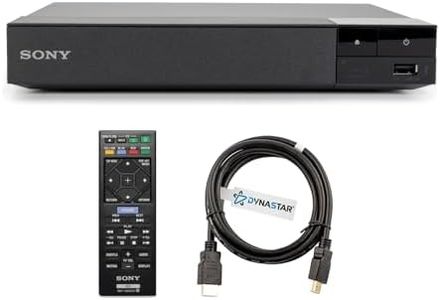 Region Free Blu-ray Player Compatible with Sony BDP-S1700 Multi Region Code Free | Blu-ray Regions A, B, C | DVD Regions 0-8 with Dynastar 6FT HDMI Bundle