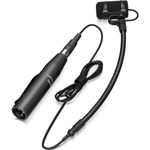 Behringer CB 100 Condenser Gooseneck Microphone for Instrument Applications, Black