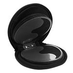 MILISTEN Car CD Case 20 Capacity CD Discs Bag Cloth Black Zipper Disc Storage Wallet Holder Portable Disc Vcd Binder Movie CD Organizer for Home Offices