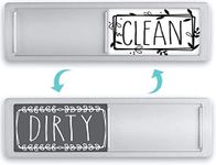 Dishwasher Magnet Clean Dirty Sign, Clean Dirty Magnet for Dishwasher, Dirty Clean Dishwasher Magnet, Dishwasher Clean Dirty Sign, Strong/Non Scratch Farmhouse Rustic Design