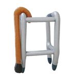 Micro Trader Inflatable Zimmer Frame Walking Stick PVC Blow Up Toys Novelty Gag Joke Dress Up