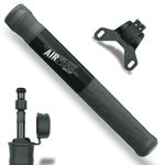 SKS Germany Airflex Racer Bicycle Mini Pump, Black