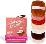 The Original MakeUp Eraser, 7-Day Set, Erase All Makeup With Just Water, Including Waterproof Mascara, Eyeliner, Foundation, Lipstick, Sunscreen, and More! Hot Cocoa, 7ct.