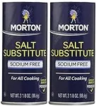 Morton Salt Substitute, 3.12 oz, 2 
