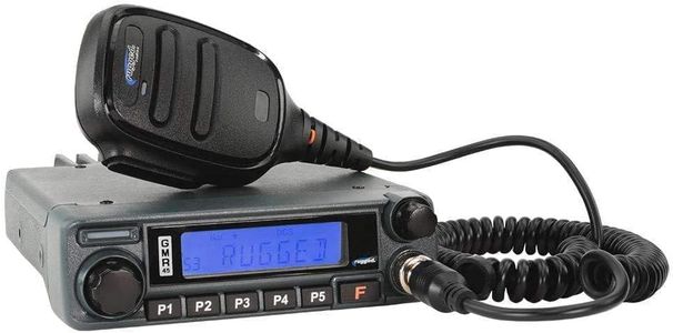 Rugged Radios GMRS 45 Watt Long Range Two Way Mobile Radio Only for Overlanding Off Road Farming Jeep Tacoma Easy Installation Works with Other GMRS Radios