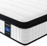 Inofia Double Memory Foam Sprung Mattress 10.6 Inch,4FT6 Spring Mattress with Innovative Memory Foam and Soft Knitted Fabric,The Elegant Collection(135x190x27cm)