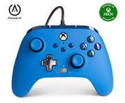 PowerA Enhanced Wired Gaming Controller for Xbox Series X/S, Xbox One, PC, Windows 10/11, Blue (Officially Licensed)