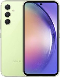 Smasung Galaxy A54 5G 6GB+128GB 6.4" 120 Hz FHD+ Display, 50P+2MP+2MP Triple Rear Camera, Fast Car Charger Long Lasting 5000mAh Battery, Dual Sim International Version (Awesome Lime)