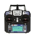 Goolsky Flysky FS-i6 RC Transmitter AFHDS 2A 2.4GHz 6CH Remote Controller with FS-iA6 Receiver for RC Helicopter Glider Mode 2