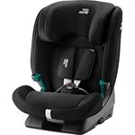 BRITAX RÖMER Car Seat EVOLVAFIX, with ISOFIX, Child from 76 to 150 cm (i-Size), from 15 Months to 12 Years, Space Black