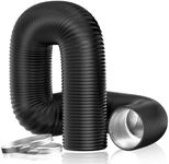 Dryer Vent Hose, 4'' Insulated Flex