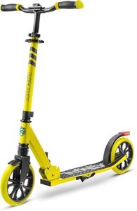 SereneLife Foldable Kick Scooter - Stand Kick Scooter for Teens and Adults with Rubber Grip at Tip, Alloy Deck, Adjustable T-Bar Handlebar Height, Smooth Gliding Wheels, Easy Maneuvering