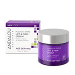 Pack of 2 x Andalou Naturals Age-Defying Hyaluronic DMAE Lift and Firm Cream - 1.7 fl oz