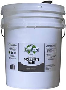 EcoGen Tool & Parts Cleaner; 4X Concentrated Formula, Non-Flammable Parts Washer Solution, Biodegradable, Water Based, Safe On Skin, 5 Gallon Bucket