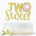 Double Sided Glitter Two Sweet Cake
