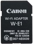 Canon W-E1 Wi-Fi Mobile Adapter for EOS 7D Mark II, EOS 5DS, EOS 5DS R Cameras (1716C001)