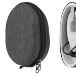 Geekria Shield Headphones Case Compatible with AfterShokz Shokz OpenRun Mini, Air, OpenRun Pro, OpenRun, OpenComm, OpenMove Case, Replacement Hard Shell Travel Carrying Bag with Cable Storage