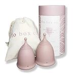 Flo Box Co Menstrual Cup Twin Pack,